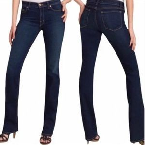 J Brand for Anthropologie Mid rise straight leg jeans Sz28